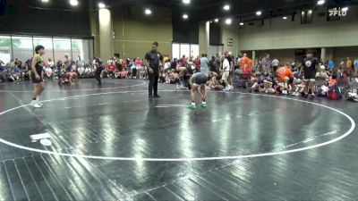 116 lbs Round 3 (6 Team) - Ethan Daniels, North DeSoto Red WA vs Brody Davis, The Factory Wrestling