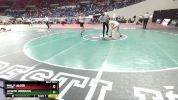 5A-120 lbs Quarterfinal - Joseph Johnson, Dallas vs Philip Alger, Crater