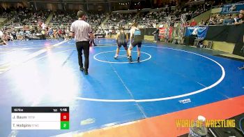 157 lbs Round Of 16 - Jadyn Baum, Topeka Blue Thunder vs Tanner Hodgins, Shore Thing WC
