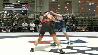 61 lbs Semis - Elijah Cortez, Gilroy High School Wrestling vs Sam Herring, Young Guns Wrestling Club