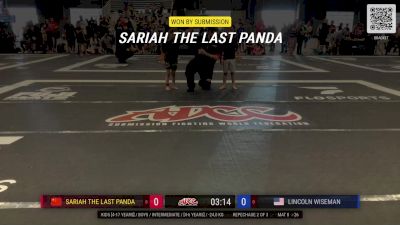Sariah The Last Panda vs Lincoln Wiseman 2024 ADCC Phoenix Open
