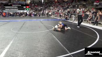 46 lbs Quarterfinal - Judah Fitzpatrick, Lawrence Elite vs Hudson Mitchell, WWC