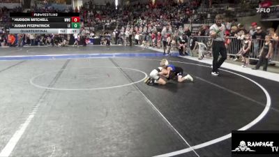 46 lbs Quarterfinal - Judah Fitzpatrick, Lawrence Elite vs Hudson Mitchell, WWC