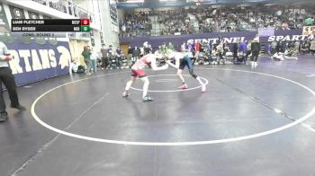126 lbs Cons. Round 2 - Ben Ryser, Mead vs Liam Fletcher, Mount Spokane