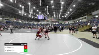 144 lbs Consolation - Leo Meraz, High Kaliber vs Nolan Wilson, Flagstaff AZ