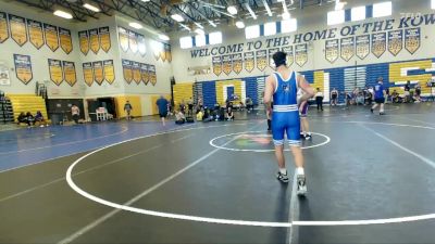 157 Blue Quarterfinal - Cameron Haines, South Dade vs Charles Sinner, Fletcher Senior