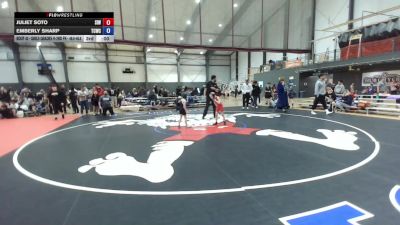 U8 FK - 49 lbs Cons. Round 1 - Vincent Musser, Tumwater Wrestling Club vs Leo Stillwell, Washington