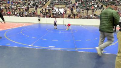 43 lbs Consi Of 8 #2 - Tanner Twaddle, Savannah Wrestling Center vs Bradlee Wall, Georgia