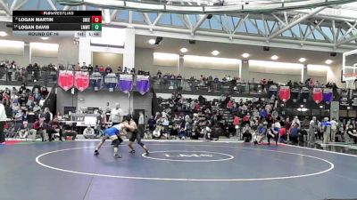 157 lbs Round Of 16 - Logan Martin, Sheehan* vs Logan Davis, Lyman Mem/Windham Tech