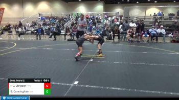 70 lbs Cons. Round 2 - Oscar Obregon, Bulldog Premier Wrestling Club vs Griffin Cunningham, Michigan Matcats