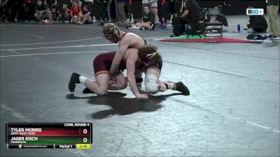 141 lbs Cons. Round 4 - Tyler Morris, Army West Point vs Jager Eisch, Minnesota