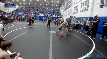 46 lbs Quarterfinal - Richard Widman, Shelton Wrestling Academy vs Brantley Goodwin, Mcalester Youth Wrestling