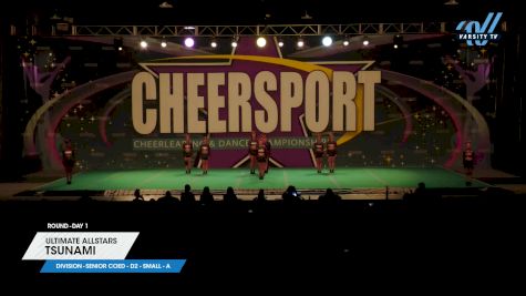 Ultimate Allstars - Tsunami [2024 L5 Senior Coed - D2 - Small - A Day 1] 2024 CHEERSPORT National All Star Cheerleading Championship