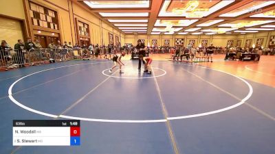 63 lbs Quarterfinal - Nicholas Woodall, Ma vs Sawyer Stewart, Md