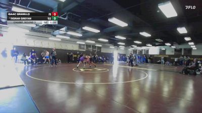 165 lbs Champ. Round 2 - Tigran Greyan, Valencia vs Isaac Granillo, Palm Desert
