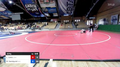 207 kg Rr Rnd 5 - Lindsay Laws, Lock Haven vs Madison Sandquist, Shu