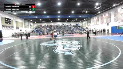 126 Boys Cons. Round 4 - Diego Harmon, Imperial vs Uriah Hawkins, Granite Hills