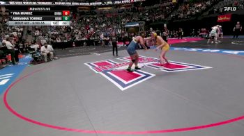 G190-5A 5th Place Match - Abrianna Torrez, Greeley West Girls vs Yma Munoz, Denver North Girls