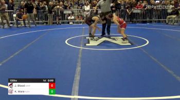 106 lbs Prelims - James Blood, Sanford vs Kaden Ware, Killingly