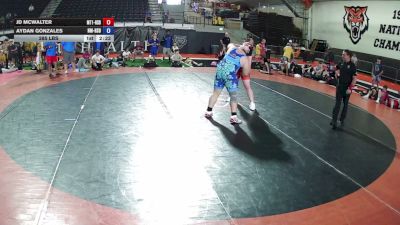285 lbs JD McWalter, Montana 1 HS Boys vs Aydan Gonzales, New Mexico HS Boys