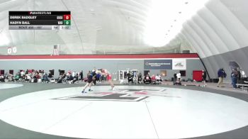197 lbs Cons. Round 4 - Derek Badgley, Grand Valley State vs Hadyn Ball, Wabash