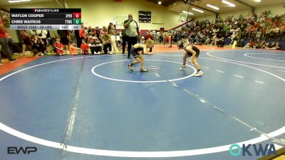 58 lbs Round Of 16 - Waylon Cooper, Sperry Wrestling Club vs Chris Waitkus, Team Tulsa Wrestling Club