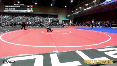 55 lbs Consi Of 8 #1 - Jameson Gardiner, Shelton Wrestling Club vs Tate Jimenez, Gomez Brothers Grappling Academy