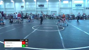 92 lbs Round 8 (10 Team) - Jordan Manyette, U2 Upstate vs Lukas Smith, All American