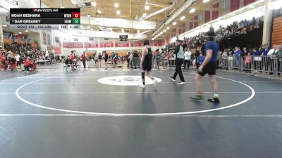 150 lbs Quarterfinal - Noah Beshara, Methuen vs Dan Greaney, Leominster