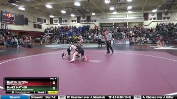 145 lbs Cons. Round 3 - Blake Mather, West Delaware, Manchester vs Blayke Heying, Benton Community