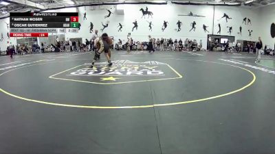 141 Freshman/Soph Semifinal - Oscar Gutierrez, Adrian vs Nathan Moser, Baldwin Wallace