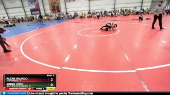 84 lbs Rd# 2 10:30am Friday - Brock Argo, Oklahoma Outlaws Red vs Alexis Galindo, Terps XPress