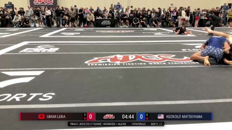 Umar Leka vs Keokolo Matsuyama 2025 ADCC Orlando Open/Youth Trials