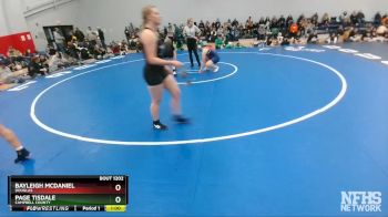 170 lbs Cons. Round 1 - Page Tisdale, Campbell County vs Bayleigh McDaniel, Douglas