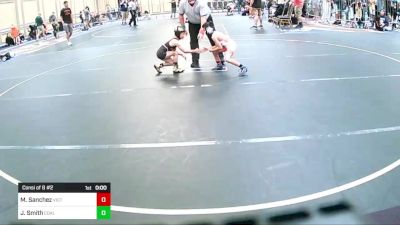 50 lbs Consi Of 8 #2 - Maximus Sanchez, Victory WC vs Jack Smith, Coalinga Roughnecks