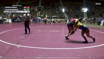 1-5A 165 Cons. Semi - Allie Richardson, W. S. Neal vs Heaven Henson, Cleburne County