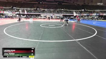 106 lbs Semis & Wb (16 Team) - Jayden Egan, Ocean Lakes vs Cole Perrin, Delaware Military Academy