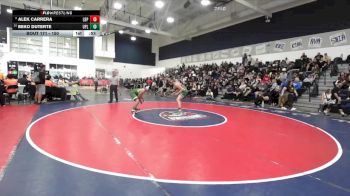 150 lbs Cons. Round 1 - Miko Duterte, Upland vs Alek Carrera, Poly/Long Beach