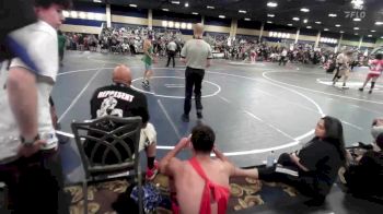 138 lbs Round Of 16 - Vishaan Gulati, Trabuco Hills HS vs Josiah Gallegos, Brighton WC