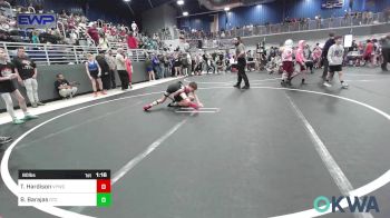 80 lbs Semifinal - Tripp Hardison, Verdigris Youth Wrestling vs Brayden Barajas, Grove Takedown Club