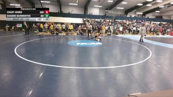 133 lbs Cons. Round 1 - Eugene Barrientes, Adrian vs Colby Jones, Shenandoah