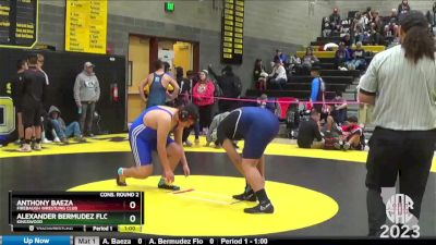 235 lbs Cons. Round 2 - Anthony Baeza, Firebaugh Wrestling Club vs Alexander Bermudez Flores, Kingswood