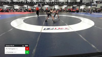116 lbs Consi Of 16 #1 - Nicholas Fortugno, Briarcliff-byram Hills vs Jonathan Cutrone, Wantagh