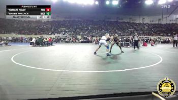 B5A-157 lbs Quarterfinal - Kaden Wallace, MacArthur vs Kendal Kelly, Pryor