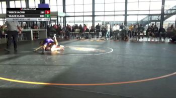 145 lbs Round 2 - Blake Clark, North Liberty Wrestling Club vs Reece Jacobi, Springville, IA Wreslting Club