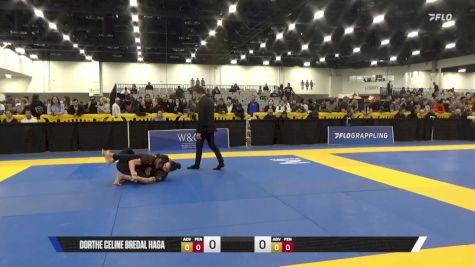 Nicole Erin Pavicich vs Dorthe Celine Bredal Haga 2025 World IBJJF Jiu-Jitsu No-Gi Championship