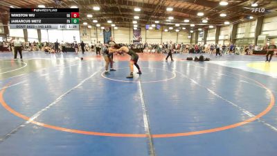 145 lbs Round Of 128 - Winston Wu, GA vs Jamarcus Metz, PA