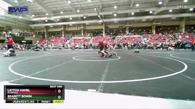 80 lbs 5th Place Match - Bearett Bowin, Columbus vs Layton Hamel, Plainville