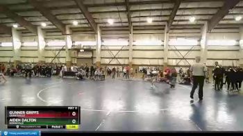 135 lbs Champ. Round 1 - Gunner Griffs, Grantsville vs Aiden Dalton, Bonneville