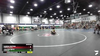150 lbs Semifinal - Colton Seitz, Chaparral vs Aaron Patton, Temecula Valley